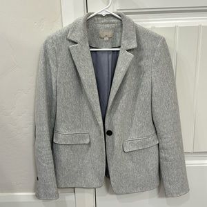 Gray blazer